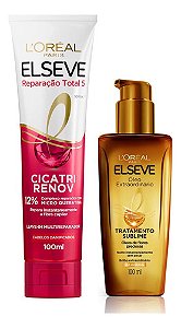 Kit Elseve Óleo Extraordinário Leave-in e Óleo 100ml | L'Oréal Paris