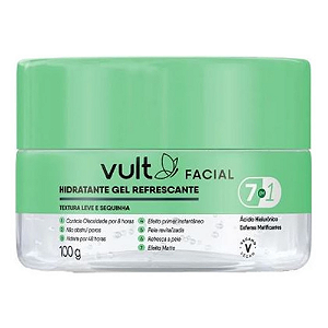 Creme Hidratante Facial Gel Refrescante 100g | Vult