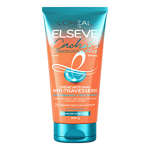 Creme Noturno Anti-Frizz Cachos Longos 200g | Elseve