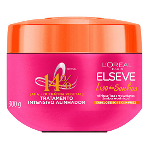 Tratamento L'oréal Paris Elseve Liso Dos Sonhos 300g