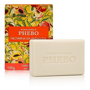 Sabonete Em Barra Cremoso Nectarina Da Andaluzia Phebo 100 G
