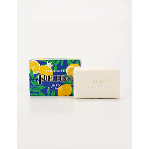 Sabonete Em Barra Cremoso Limão Siciliano Phebo 100 G