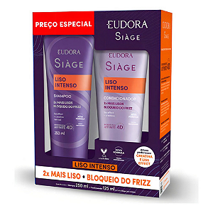 Kit Siàge Liso Intenso Shampoo 250ml + Condic 125ml | Eudora