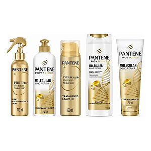 Kit Completo Molecular Bond Repair 5 Itens | Pantene
