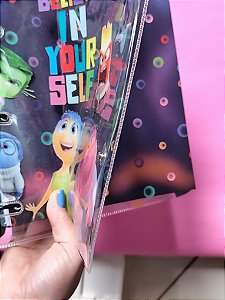 Fichário Universitário PVC Cristal Divertidamente