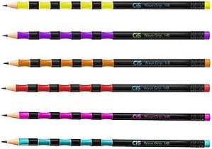 Lápis HB - Cis - Wave Grip Neon