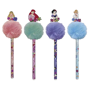 Caneta Gel Pompom Princesas