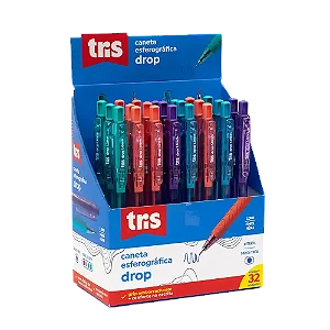 Caneta Esferográfica Retrátil Drop - 1.0mm