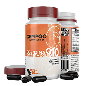 KEMPOO Coenzima Q10   B1   Colina c/ 60 CPS