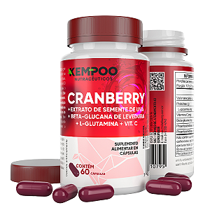 KEMPOO Cranberry   Vitamina C c/ 60 CPS