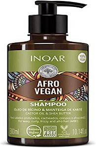 INOAR AFRO VEGAN SH VEGANO 300 ML
