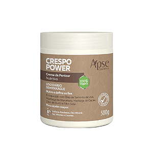 CREME DE PENTEAR NUTRITIVO CRESPO POWER 500G - NO POO / LOW POO - AÇÃO CONDICIONANTE