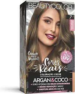COL CR PERM KIT BEAUTYCOLOR 7.1 LOURO NATURAL ACINZENTADO