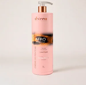 CREME DE  PENTEAR AFRO CACHOS SOLTOS 1L - DHONNA