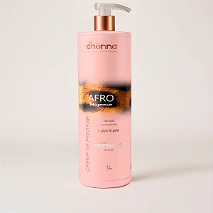 CREME DE PENTEAR AFRO CACHOS DEFINIDOS 1L - DHONNA