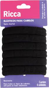 ELASTICO GROSSO 6 UN BLACK