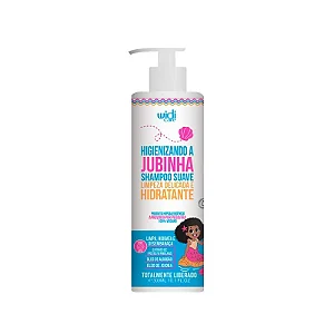 HIGIENIZANDO A JUBINHA SHAMPOO SUAVE LIMPEZA DELICADA E HIDRATANTE - WD - 300 ML