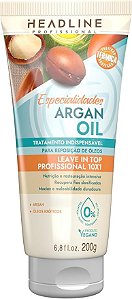 LEAVE IN TOP PROFISSIONAL 10X1 ESP ARGAN OIL 200G HEADLINE