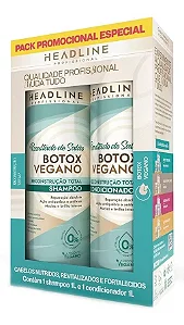PACK SH & COND - LINHA BOTOX VEGANO HEADLINE 1000ML
