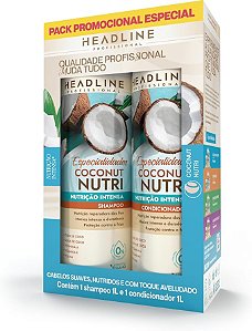PACK SH & COND - LINHA COCONUT NUTR HEADLINE 1000ML