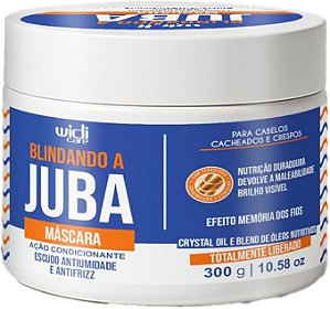 BLINDANDO A JUBA MASCARA ESCUDO ANTIUMIDADE E ANTIFRIZZ - WD - 300 G