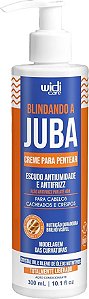 BLINDANDO A JUBA CREME PARA PENTEAR ESCUDO ANTIUMIDADE E ANTIFRIZZ - WD - 300 ML
