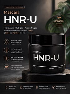 Máscara HNR+U Tratamento Completo - Auri Cosméticos 500G