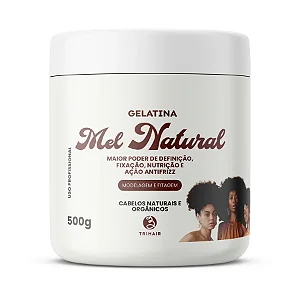 GELATINA MEL NATURAL TRIHAIR        500G