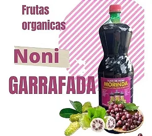 Noni Suco De Noni Com Uva Garrafada Cura Tudo 1.350 Litros Kit 04