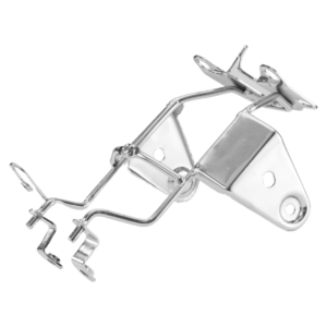 SUPORTE CARCAÇA FAROL CG 125 2000 A 2004 CROMADO