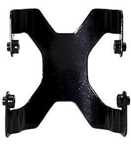 SUPORTE DO PARALAMA FAN 125 09/13 PRETO