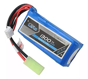 BATERIA LEÃO 11.1V 1300mAh / 3S 1 PACK 20C TAMIYA