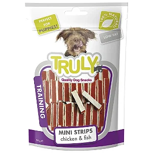 PETISCO TRULY TRAINING DOG MINI TIRAS 90G
