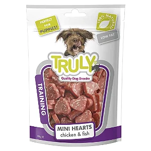 PETISCO TRULY TRAINING DOG MINI CORAÇÕES 90G