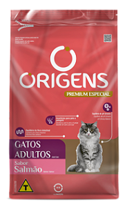 RAÇÃO SECA ORIGENS GATO ADULTO SALMÃO 1KG