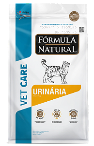 RAÇÃO SECA FÓRMULA NATURAL VET CARE GATO ADULTO URINÁRIA 1,5KG