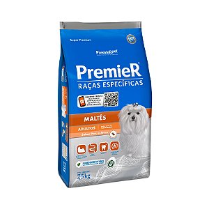 RAÇÃO SECA PREMIER CÃO ADULTO MALTÊS 7,5KG