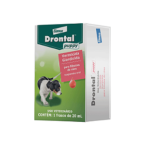 VERMÍFUGO DRONTAL BAYER P/ CÃES PUPPY 20ML