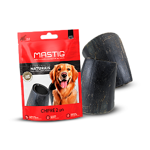 PETISCO MASTIG CHIFRE BOVINO C/ 2UN