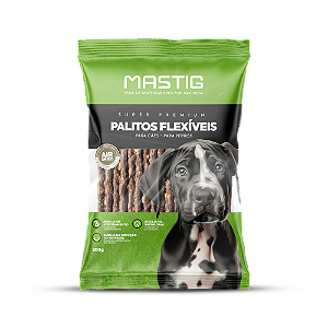 PETISCO MASTIG PALITO FLEXÍVEL BACON 200G
