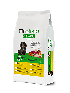 RAÇÃO SECA FINOTRATO NATURE CÃO FILHOTE RAÇÃS PEQUENAS E MÉDIAS 15KG