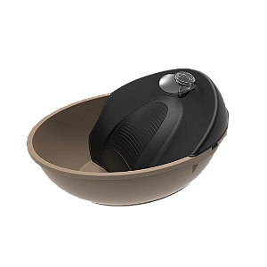 BEBEDOURO E PURIFICADOR ELÉTRICO PETIT GOLD EDITION PLAST PET PRETA 220V