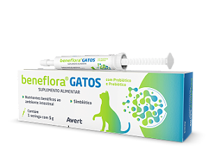 SUPLEMENTO BENEFLORA AVERT P/ GATOS 5G PASTA