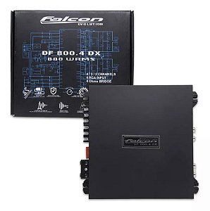 Modulo Amplificador Df800.4dx 800w Potência 4 Canais 4 Ohms