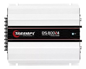 Módulo Taramps Ds800x4 Compact Ds 800w Rms 4 Canais 1 Ohm