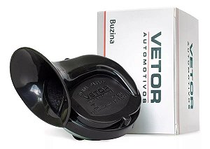 Buzina Caracol Individual Universal 12v 2 Pinos Vt213 Vetor