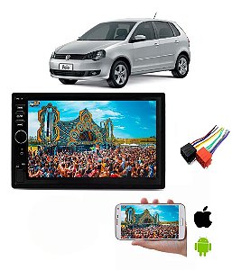 Mp5 Central Multimidia Moldura Polo Hatch Sedan 03 13