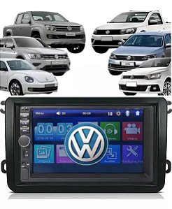 Central Multimidia Mp5 G7 G8 2 Din Vw + Moldura