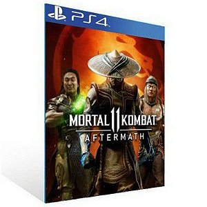 Mortal Kombat 11 Aftermath - Kollection iNGLES PS4 MÍDIA DIGITAL