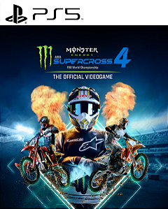 Monster Energy Supercross 4 PS5 PSN MIDIA DIGITAL
